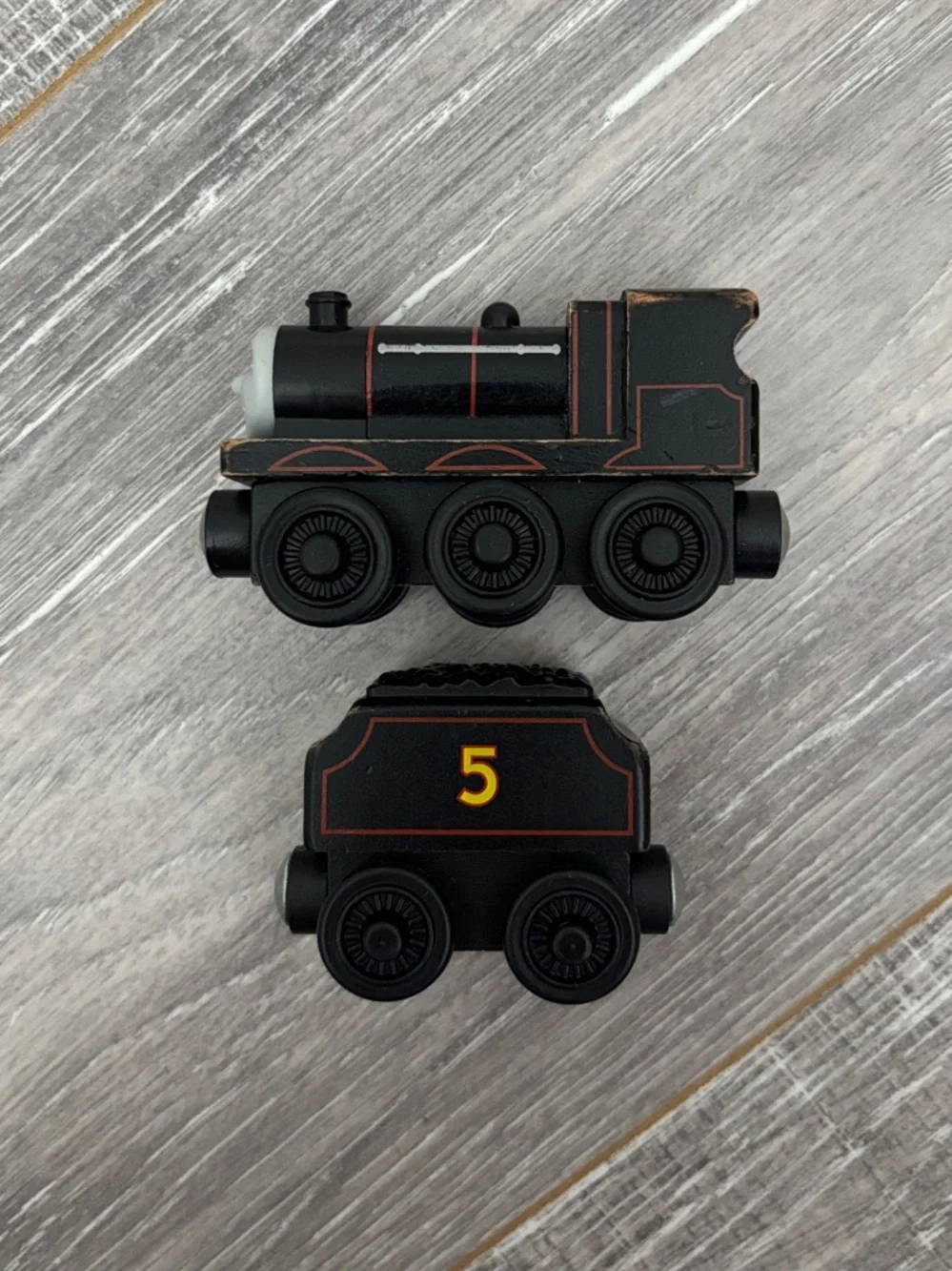 Introducing James (with Black Paint) - Thomas & Friends Wooden Railway